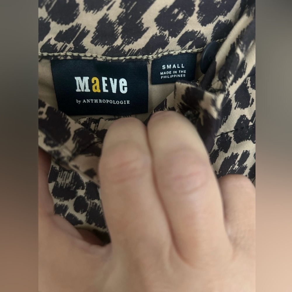 Maeve Anthropologie Animal Print Pencil Skirt - Picture 3 of 7